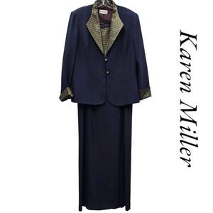 Karen Miller Long Dress Suit 16W